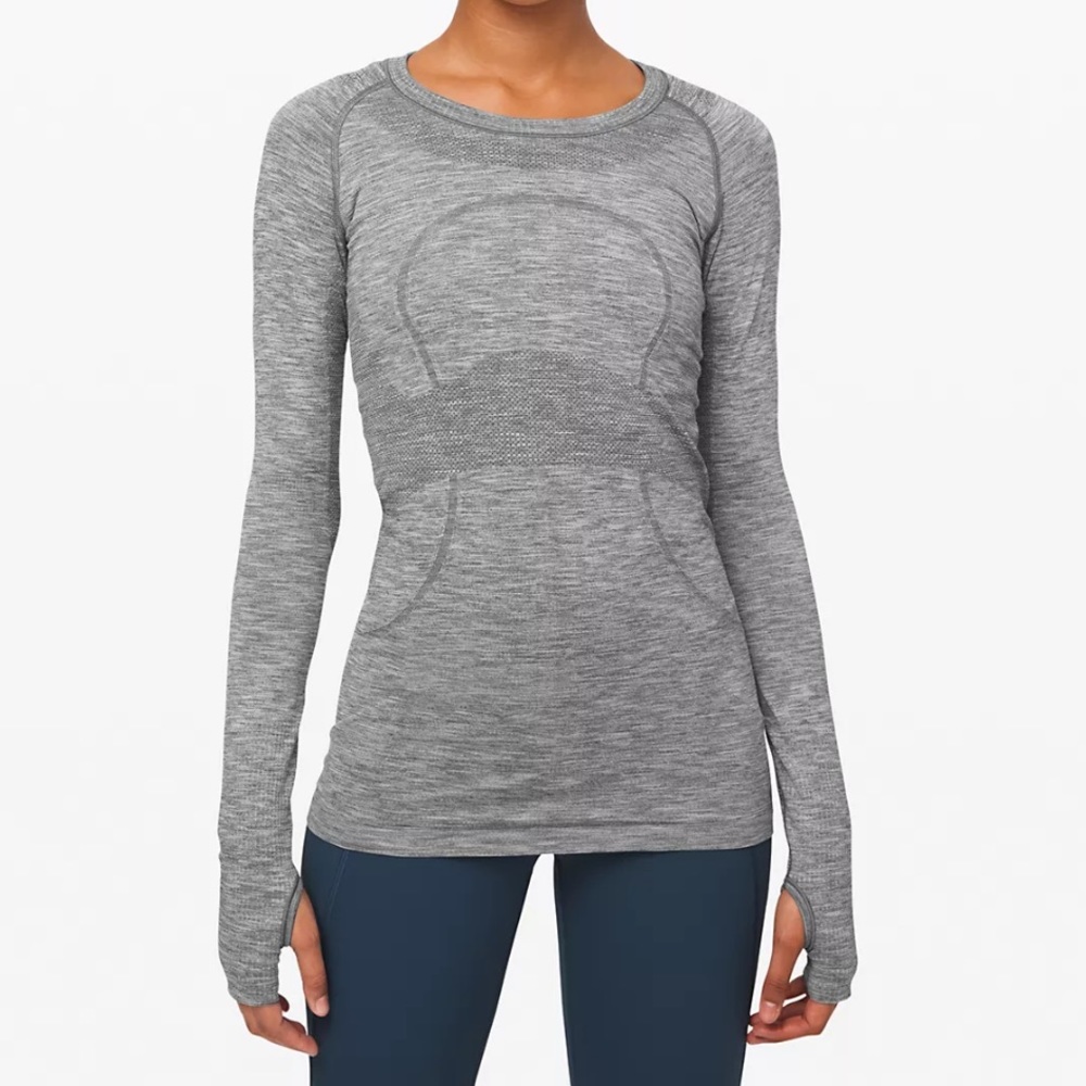 Lululemon Grey Swiftly Tech Long Sleeve